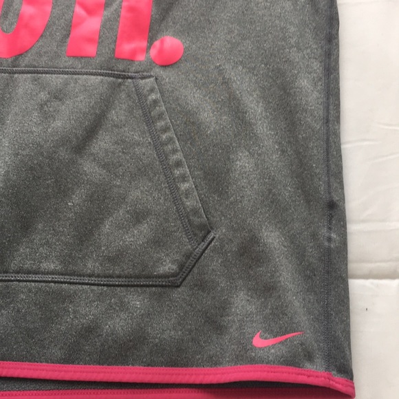Pink Nike ‘Just Do It’ hoodie - Picture 4 of 6